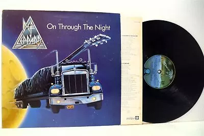 DEF LEPPARD On Through The Night (1st Uk Press) LP VG/VG+ 9102 040 Vinyl 1980 • $75.53