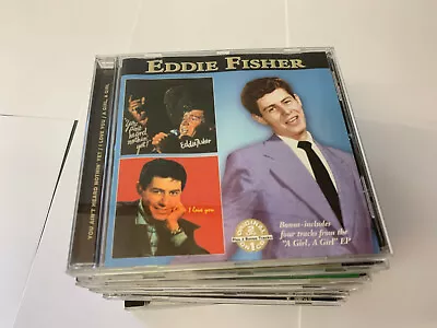 Eddie Fisher - You Ain't Heard Nothing Yet/I Love You - CD 090431283424 27 TRK • £12.49