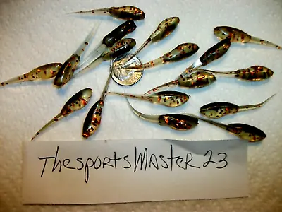 70-1 3/4 -Crappie Bass Panfish-fishing Minnow Grubs-jigs-lures-scent-stingers • $12.99