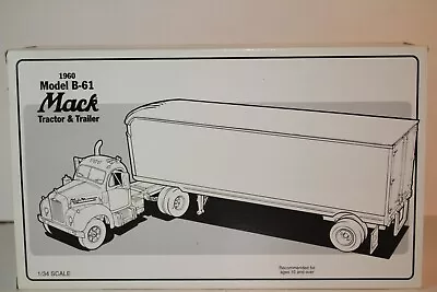 First Gear 1960 B Model Mack Semi Truck Roadway Boxed • $59.95