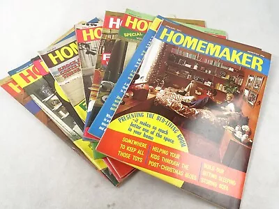 9 X Vintage Homemaker Magazine. 1977 • £9.99