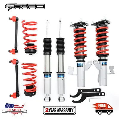 FAPO Coilover Lowering Kit For Mazda 3 Mazda Speed 3 2010-2013 Adjustable Height • $233.59