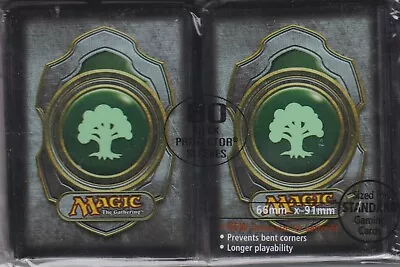 Magic The Gathering MTG Green Mana Deck Protector Sleeves 80 Pack • $14.99