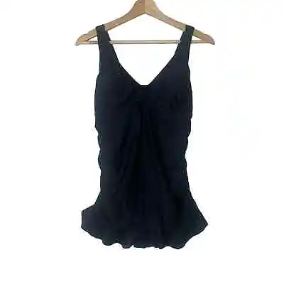 Motherhood Maternity Women's Black One Piece Swim Dress Size S • $24.99