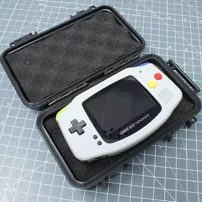 Game Boy Color Pocket Advance ABS Waterproof Hard Case Black • £14.95