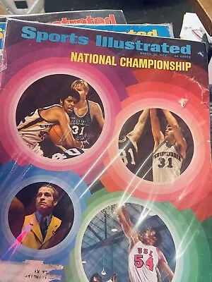 Sports Illustrated March 20 1972 NCAA National Championship UCLA Bagged • £5.53