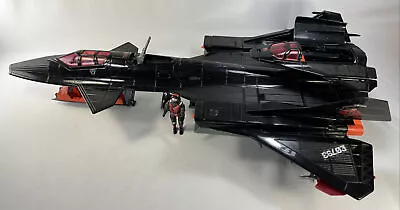 GI JOE Night Raven 1986 Vintage Vehicle W Strato Viper  Incomplete • $146.31