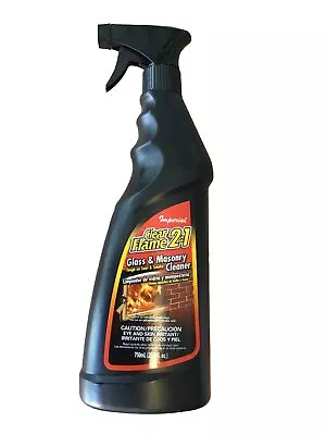 Imperial Clear Flame 2 In 1 Glass Masonry Cleaner 25 Oz - Brand New Soot Cleaner • $16.99
