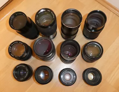 Job Lot Of Prime Lenses For Repair • £10.50