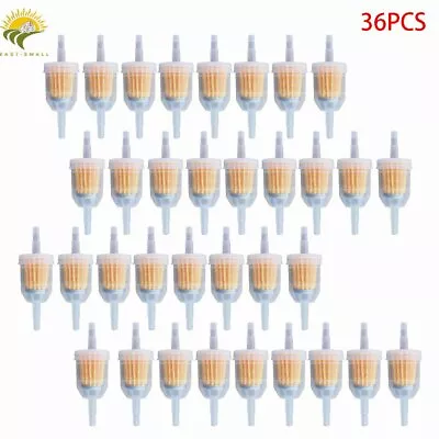 $12.76 • Buy Universal Fuel Filter 36 Pack 1/4  X 5/16  Gas Inline For Kawasaki Kohler Briggs