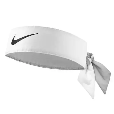 £15.99 • Buy Nike Headband Bandana Tie Dri Tennis Sports Hairband Womens Ladies White