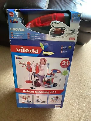 £57.50 • Buy NEW : Toy Vileda Junior Deluxe Cleaning Set Hoover Vacuum Cleaner & Washing Line