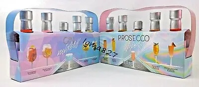 Gin Mixers Prosecco Toppers Syrup With Cocktail Shimmer. Set Of 5 • £11