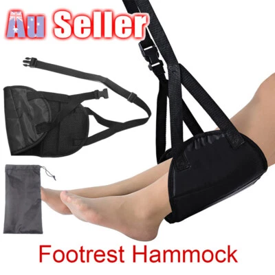 $11.88 • Buy Adjustable Rest Feet Hammock Airplane Footrest Foot Rakis Plane Portable