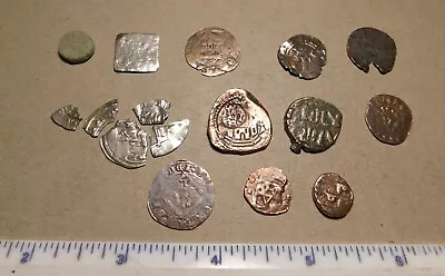 $50.95 • Buy 1500s Or Earlier Spanish Coins, Treasure Of 15 Pieces !!