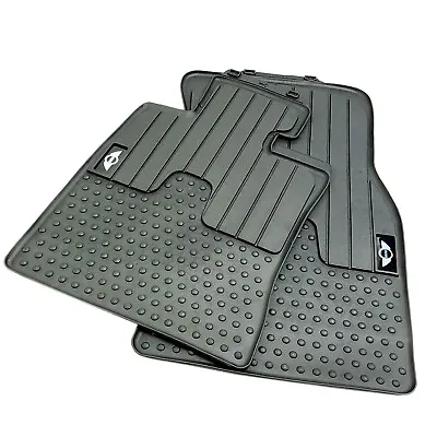 Genuine 51472231957 Front Black Rubber All Weather Floor Mat Set For Mini Cooper • $68.75