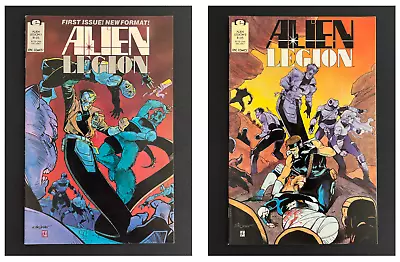 Alien Legion #1 & #2 LOT (Epic/Marvel Comics 1987) COMBINE SHIPPING • $5.99