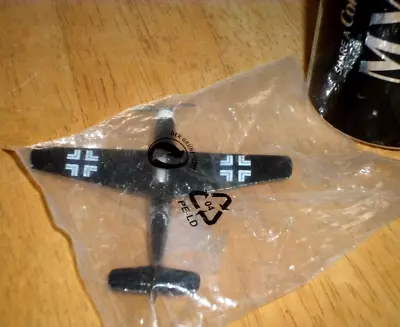 [WW#2] GERMANY- ME-109 FIGHTER PLANE Die Cast Metal Toy #1970 Yrs.[ DAMAGED ] • $26