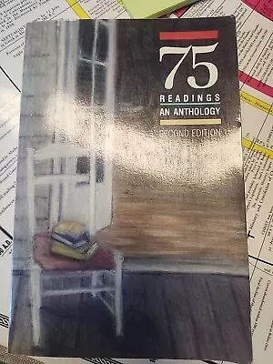 Seventy-Five Readings : An Anthology By McGraw-Hill Staff (1988 Hardcover) • $11.99