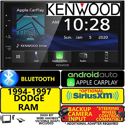 94-97 Dodge Ram Bluetooth Nav Android Auto Apple Carplay Car Radio Stereo Opt Xm • $696.35