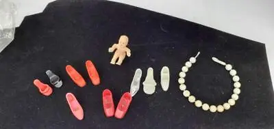 Lot Of Vintage Mattel Barbie Doll Accessories 50s 60s 70s Shoes Baby RARE • $8.95