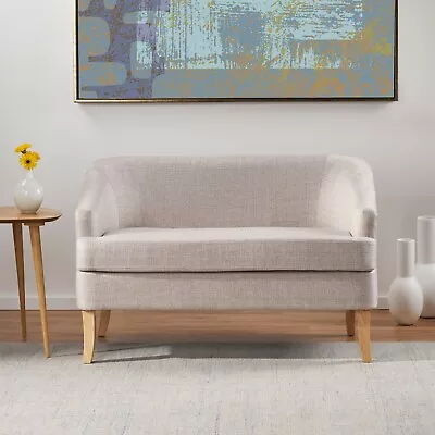 Shelby Mid Century Modern Fabric Loveseat • $405.86