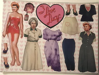 I Love Lucy - Magnet Set - New - Sealed - Magnetic Dress-up Fun! • $25