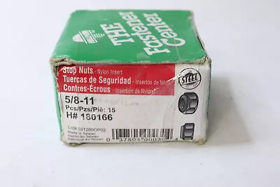 (15-Pk) Hillman Lock Nuts Zinc 5/8 -11 180166  • $3.86