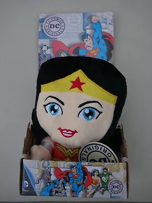 DC Comics Plush Wonder Woman Collecable Soft Toy Genuine DC 20cm New + Box Xmas • £9.99