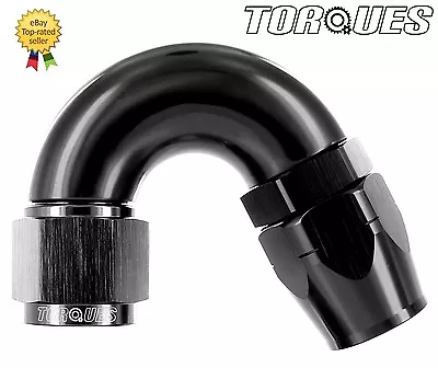 £17.99 • Buy AN -6 (AN6 JIC -6 AN 06) 150 Degree ULTRAFLOW Swivel Seal Hose Fitting In BLACK