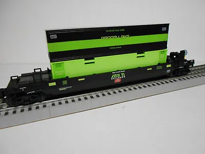 Lionel Area 51 Alien Maxi-stack O Gauge Train Car Intermodal Containers New • $49.99