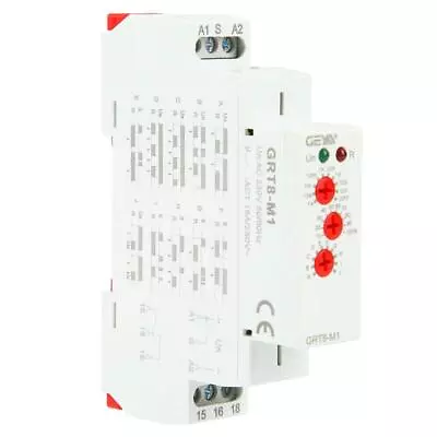 Programmable Timer Relay AC 230V - Multifunctional 10 Modes DIN Rail Mount • £14.88