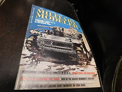 Military Modeler Magazine 1975 August • $4.99