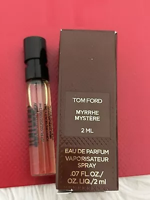 TOM FORD EDP MYRRHE MYSTERE Perfume Sample 2ML Vial Genuine NEW.. • $52.81