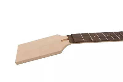 7string Guitar Neck 24fret 25.5inch Maple Rosewood Paddle Blank Wide Guitar Neck • $62