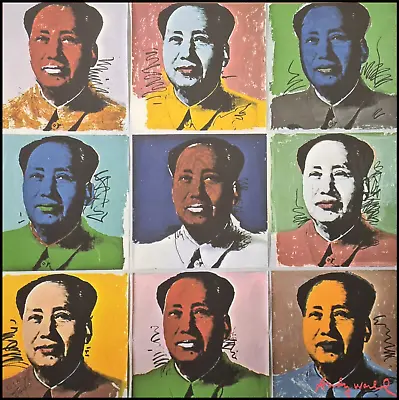 ANDY WARHOL * Mao Zedong * Lithograph * Limited # Xx/2400 CMOA Signed • $138