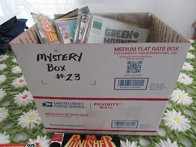 MYSTERY COMIC BOX - OVER 60 COMICS - DC - MARVEL - VALIANT & MORE 1970s - 1990s • $65