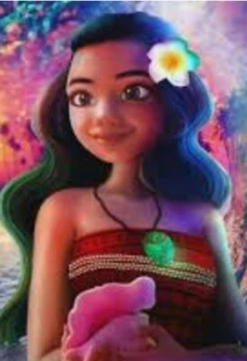 $13.95 • Buy Aus Seller..DIY 5D DIAMOND PAINTING..MOANA...30x40cm  Full Drill