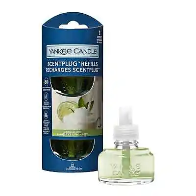 Vanilla Lime Yankee Candle Plug In Refill Air Freshener Twin Pack • £9.99