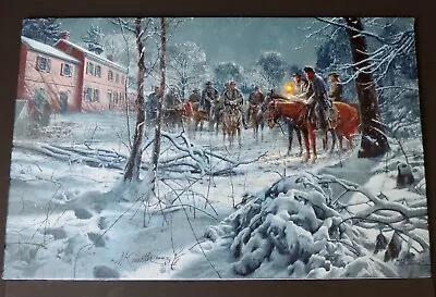 Mort Kunstler - SHENANDOAH STRATEGY - A/P - CLASSIC Canvas - Civil War  MINT • $595