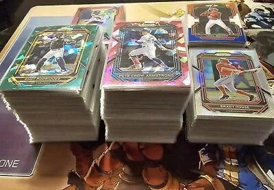 MLB & NFL 2022-2023 Prizm Lot Of 300+ RC Ice Red White & Blue Silver Foils • $80