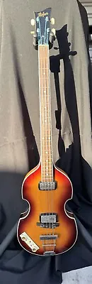 Hofner HCT-500/1-SB  Contemporary BEATLE BASS GUITAR  MODIFIED W/hard Case • $750