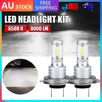 2PCS H7 LED Headlight Fog Lamp 70W Car Head Light Bulb Super Bright 6000K White • $12.69