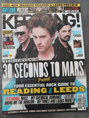 £0.99 • Buy Kerrang Magazine 30 Thirty Seconds To Mars Issue 1378 2011 & Posters Mint 