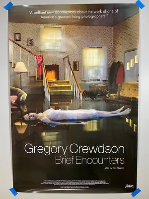 Gregory Crewdson SIGNED Brief Encounters Movie Documentary Poster 2012 • $90