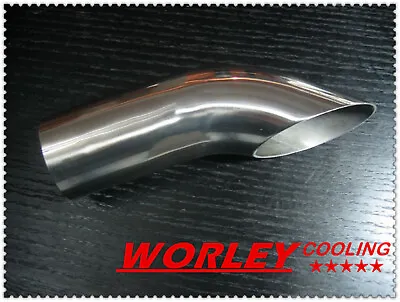 Exhaust Tailpipe Tip For Chevy Pick Up Truck 2.3  Inlet Turn Down Stainless New • $33.50