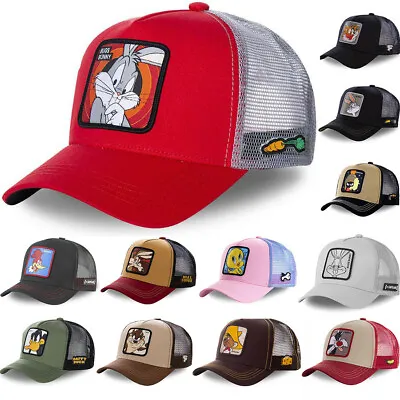 Mens Baseball Cap Trucker Hat Animal Farm Trucker Mesh-Back Baseball Hat Hip Hop • $9.99