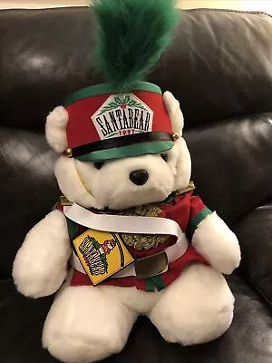 1997 Dayton Hudson Marshall Fields Christmas Nutcracker Santa Bear Plush W/tag • $17.99