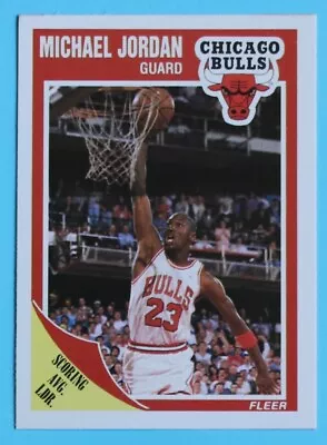 1989 Fleer Basketball Michael Jordan #21 NrMt-Mt • $4.52