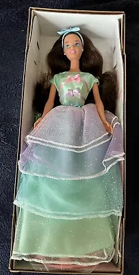 Barbie 1997 Spring Tea Party Doll Avon Special Edition Mattel 18658 NIB • $14